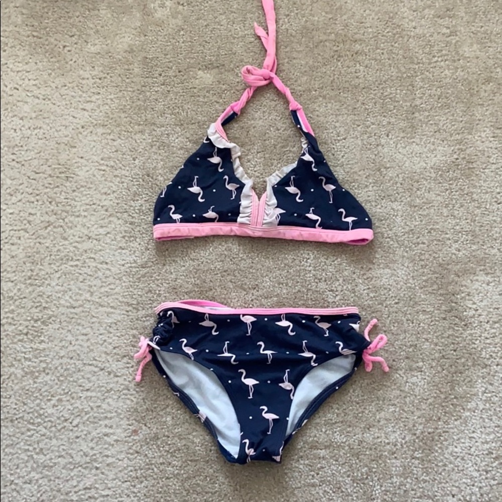 kids flamingo bikini